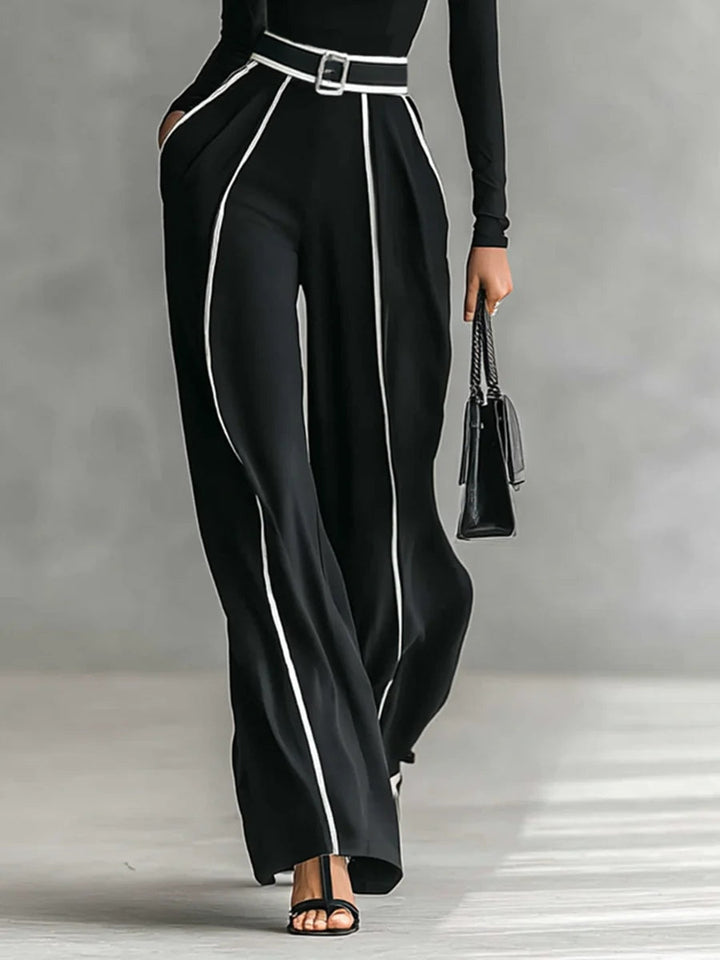 Vera™ || Ensemble élégant avec détail contrastant