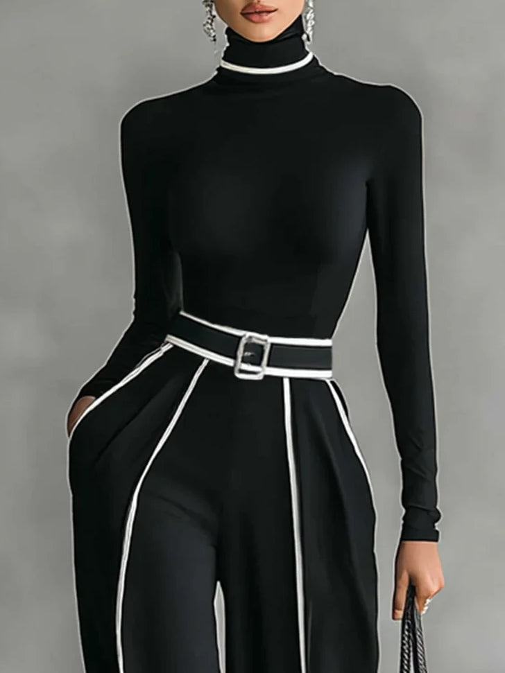 Vera™ || Ensemble élégant avec détail contrastant