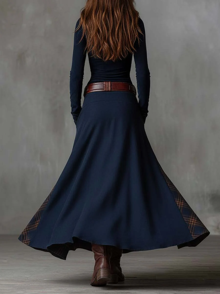 Lunori™ | Robe Maxi en Suède Michelle
