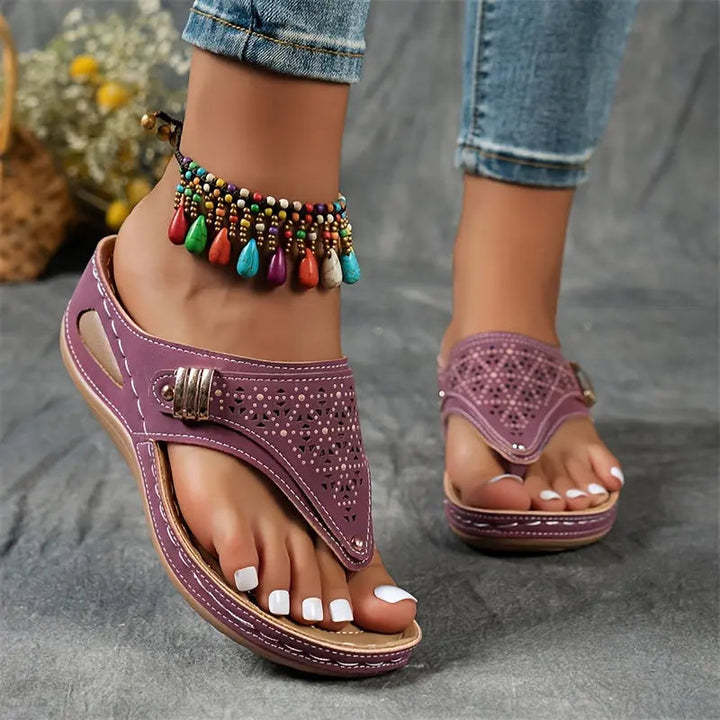 Élodie - Sandales à lanières pour femme