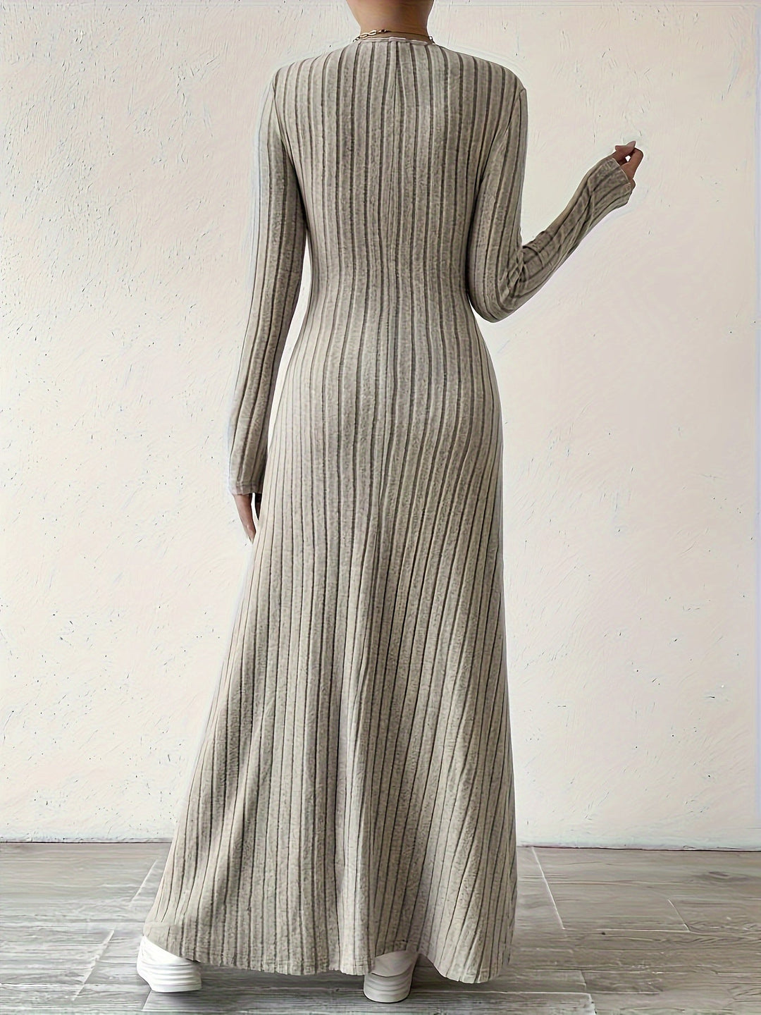 Serina | Robe à Manches Longues