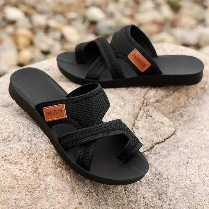 Emma - Sandales orthopédiques décontractées à lanières croisées