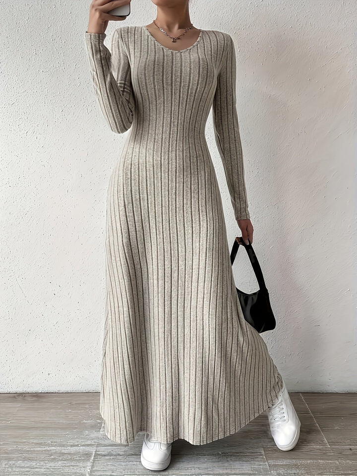 Serina | Robe à Manches Longues