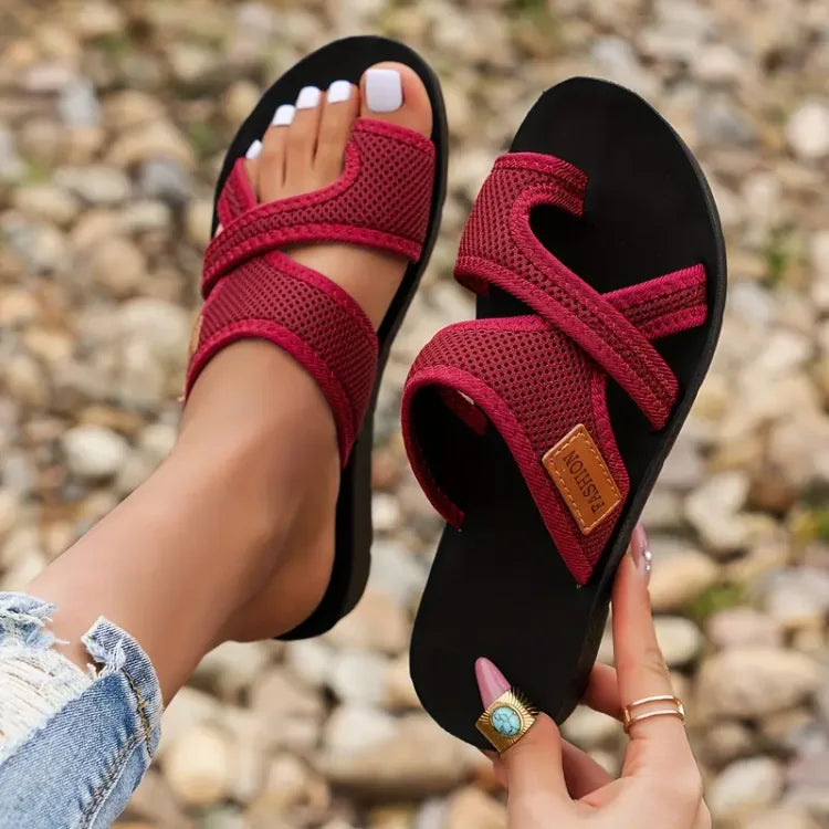 Emma - Sandales orthopédiques décontractées à lanières croisées
