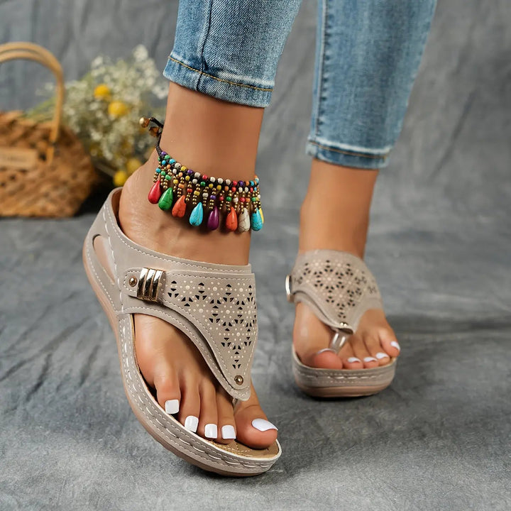Élodie - Sandales à lanières pour femme