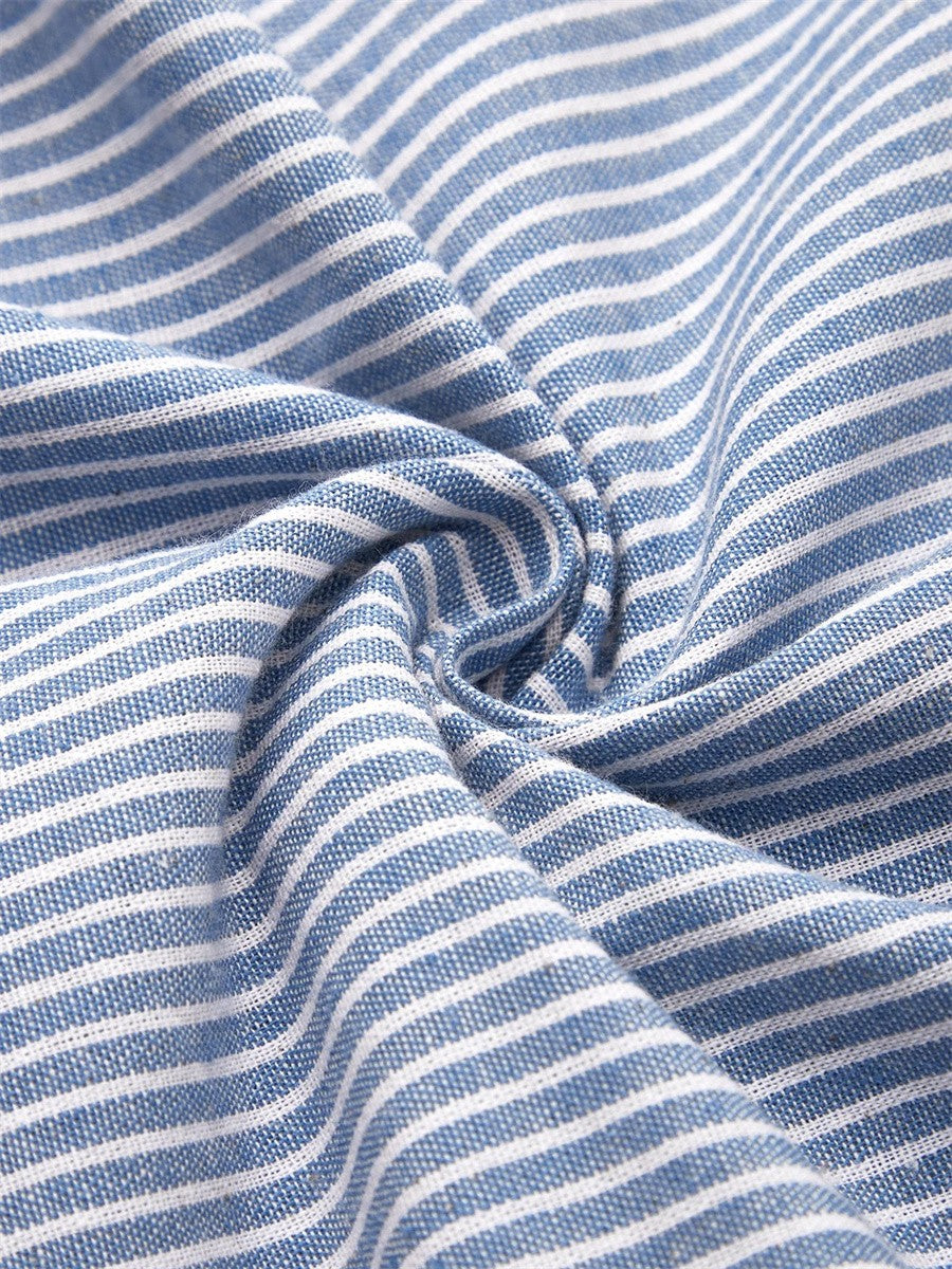 Emma - Robe midi décontractée à boutons