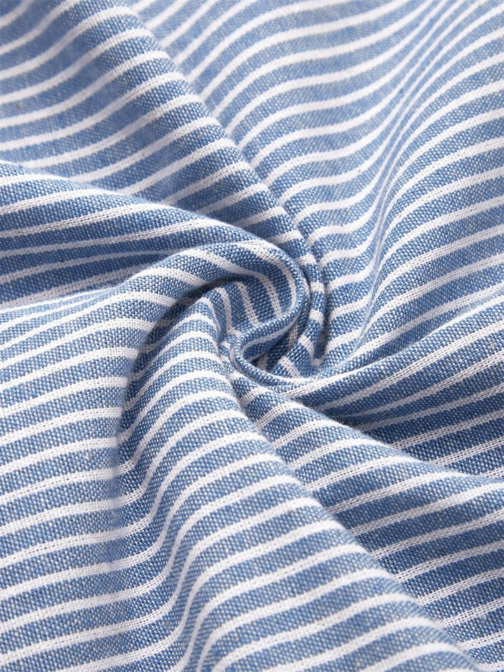 Emma - Robe midi décontractée à boutons