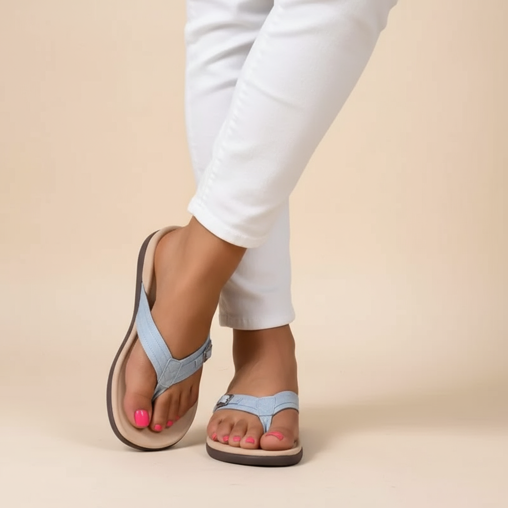 Yara sandales orthopédiques femme élégantes – style et maintien plantaire – Aveline Lyon