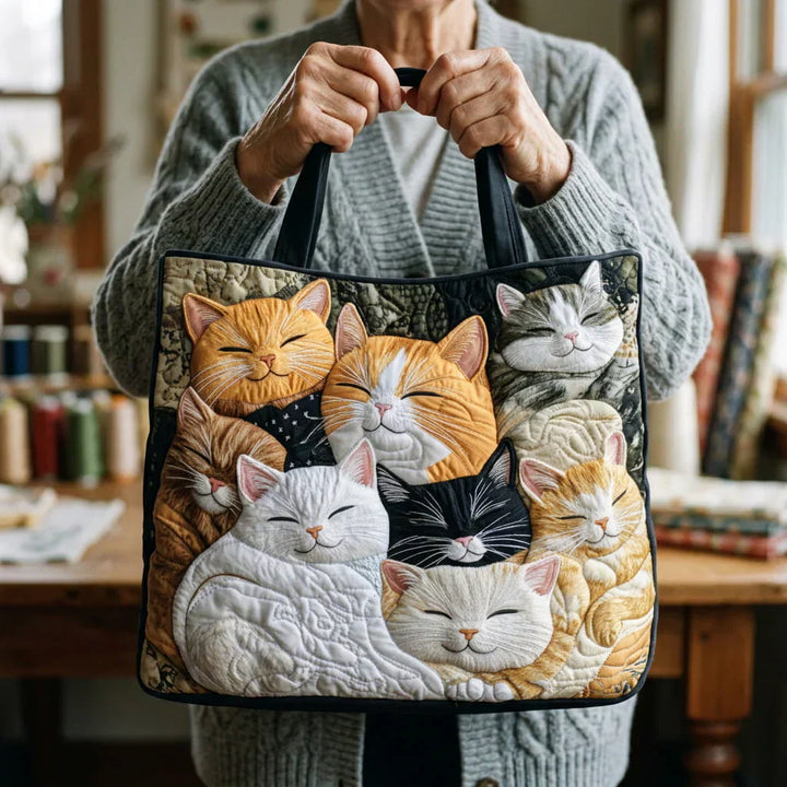 Sac Artisanal | Chats Endormis