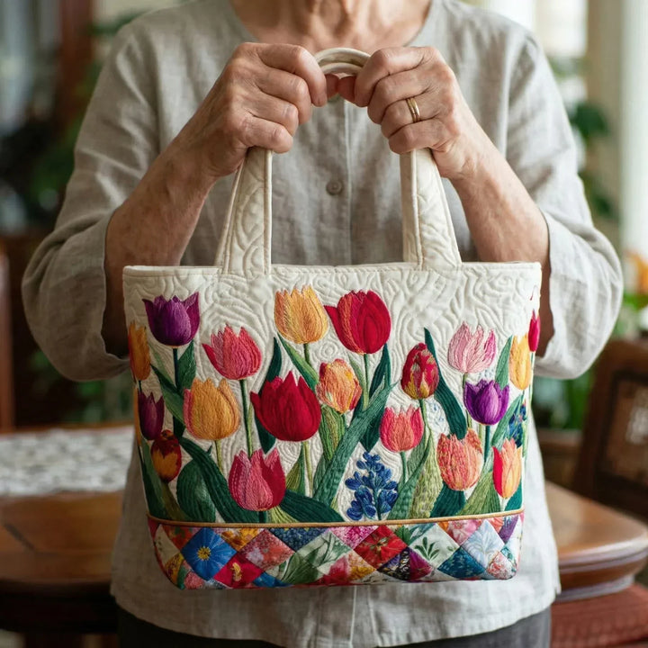 Sac Artisanal | Jardin de Tulipes