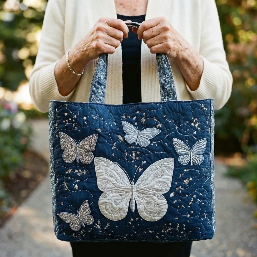 Sac Artisanal | Papillon Argenté