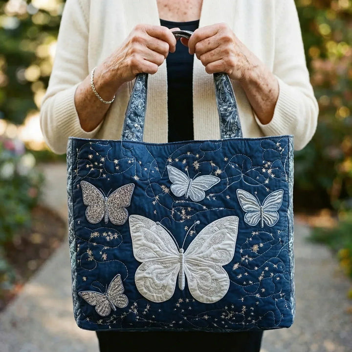 Sac Artisanal | Papillon Argenté