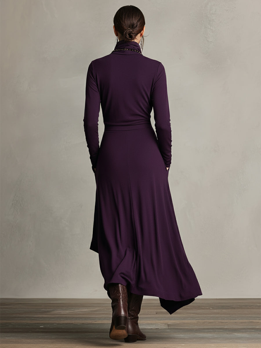 Lunori™ | Robe Maxi Tricot Natalia