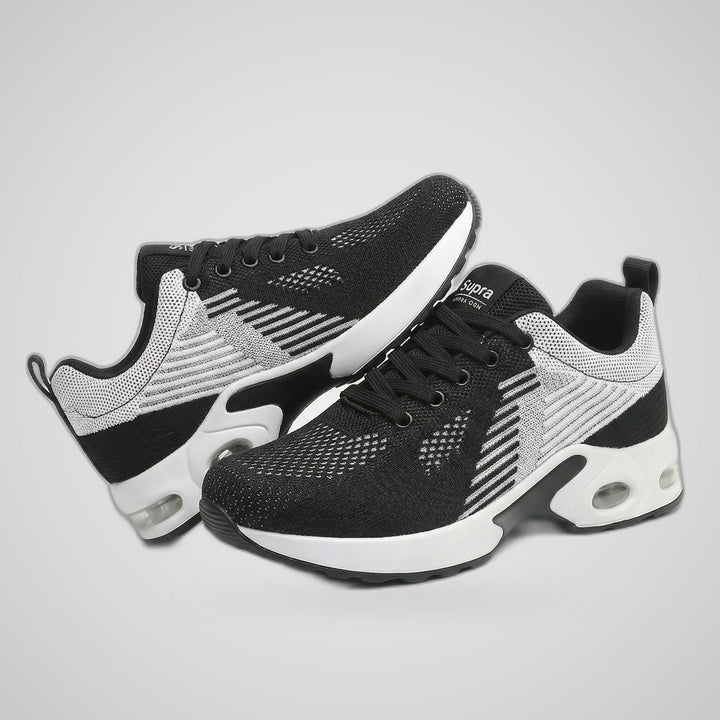 WalkMora Chaussures Orthopédiques - Blanc Noir
